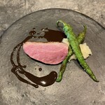 RESTAURANT SALT - 鴨肉の火入れ　サイコー♪