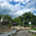 七里田温泉館 - 見えて来ました♩