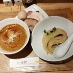 麺屋 周郷 神田店 - 特製赤つけ麺辛さ多め
