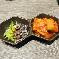 牛に金棒 麻布十番 - 前菜 2種盛り合わせ