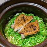 きたしんち 弓場慎之佑 - 金目鯛と万願寺唐辛子