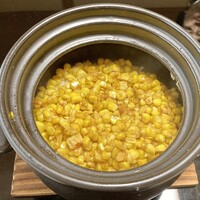 よし町 - 食事 とうもろこしご飯
