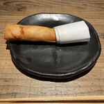 動悸 - カニクリーム春巻き