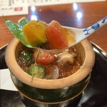 銀座ろくさん亭 - 出汁ジュレがうんまい