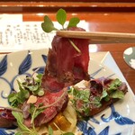 銀座ろくさん亭 - 薄切りで美味い