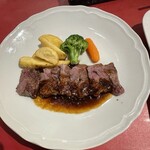ビッグシェフ - ステーキ　黒胡椒ソース