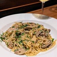 ビストロ ヴィヴィエンヌ - フレッシュポルチーニ茸のスパゲッティ