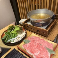 しゃぶしゃぶ　すき鍋　おもき 銀座店 - 