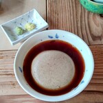 そば源 - そばがき(小)　440円