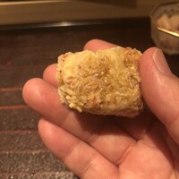 鮨わたなべ - 毛蟹　手渡し