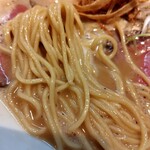麺家 たけ田 - 麺の感じ