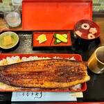うなぎ町 - 一本鰻定食　3300円税込