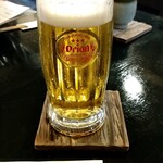亀戸・養生料理　高の - オリオン生ビール　800円