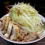 ラーメン二郎 - 小ぶた\750円+ネギ