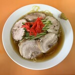 レスト飯店紫竹苑 - チャーシュー冷やし中華　1000円