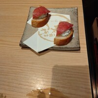 最飛び飛騨牛 しゃぶすき家 馬喰一代 名古屋WEST - お通し