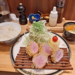 とんかつ ばんぶー - ライス大盛り＋100円