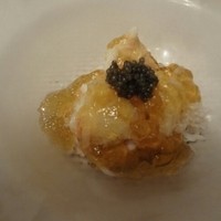 唐草館 - カニと金時豆のムース クルスタッセジュレ