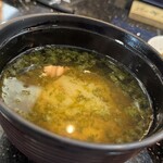 南房総 やまと寿司 - あおさ汁200円お値段相当