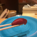 鮨 urag - 握り 赤身 天然みなみマグロ