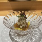 鮨 urag - 毛蟹のジュレがけ