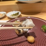 鮨 urag - 焼き物 マナガツオ炭火焼き