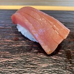 SUSHI TOKYO TEN、 - 本マグロの中トロ