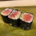 鮨 みずかみ  - 追加の鉄火巻き