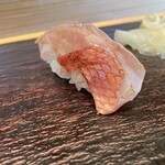 SUSHI TOKYO TEN、 - 金目鯛のにぎり
