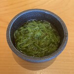 SUSHI TOKYO TEN、 横浜店 - 三陸のめかぶ