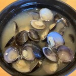 SUSHI TOKYO TEN、 - しじみ汁