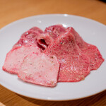 Beef Kitchen Nakamegurohonten - Special Upper Tongue and Harami – Ribeye from Kagoshima Black Wagyu
