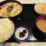 だん蘭 - 海老フライ卵とじ御膳