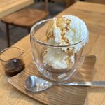 カフェ オトワ - アフォガード ¥650（税込）