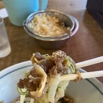 しん田 - 甘い味付けの牛肉