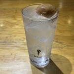 食事処 まえ田 -  梅サワー　500円（税込）