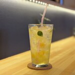 CAFÉ mirai - みかんゼリーが入ったレモネード