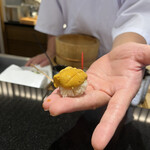 鮨 くまくら - 紫雲丹