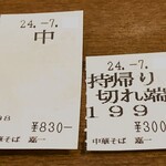 仙台中華そば 銘店嘉一 - チャーシュー切れ端ゲット！