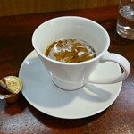 キッチン ブルー グローブ - ホワイトコーヒーへ