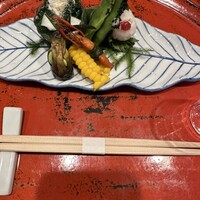 草喰 なかひがし - 祇園祭りの鉾に見立てた茄子など