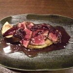 はかりや - ローストビーフとフォアグラのソテー