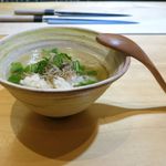 まる山 - 〆のじゃこの茶漬け