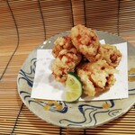 しぐれ茶屋 侘助 - ふぐの唐揚げ