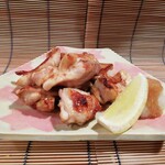 しぐれ茶屋 侘助 - 地鶏の炙り焼き