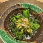 サワーとお料理 れもん - オオモンハタと万願寺とうがらし