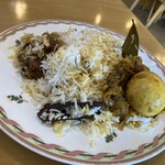 インディアン・レストラン　ロタ - ビーフビリヤニ(日曜)