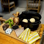 コムトゥヴ - この日使う食材を見せていただきました！