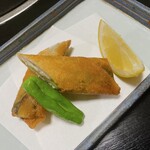 割烹 むら山 - 鮎の春巻き