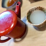 江戸そば マルノ - 蕎麦湯